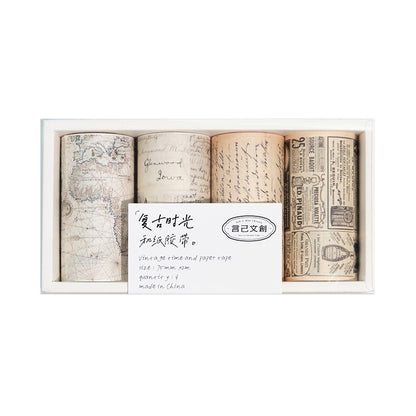 Vintage Newspaper Washi Tape
