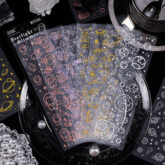 Floating Light Story PET Sticker Set