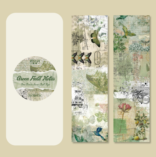 Old Letters Vintage Washi Tape
