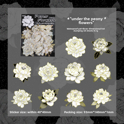 Flower Fragrance Garden Stickers Set