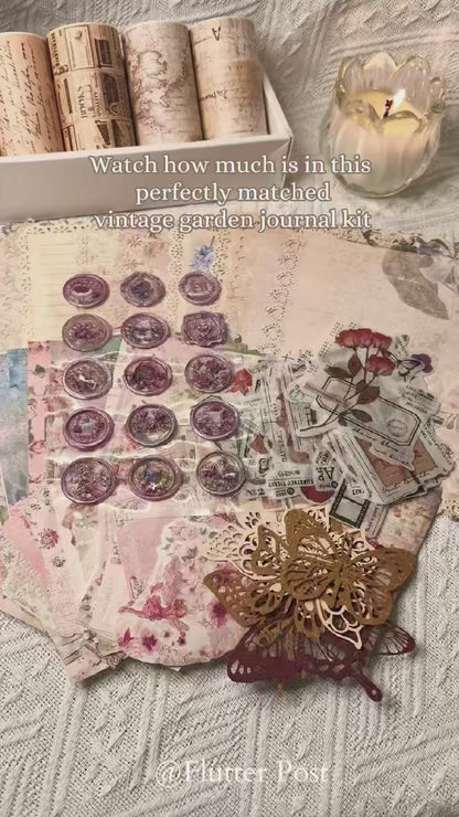 Vintage Garden Journal Kit