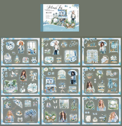 Manor Tour Character Sticker Book