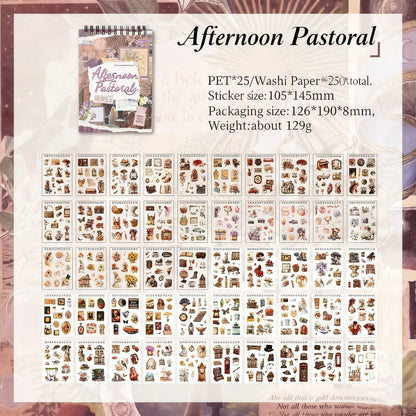 Libro de pegatinas retro clásicas