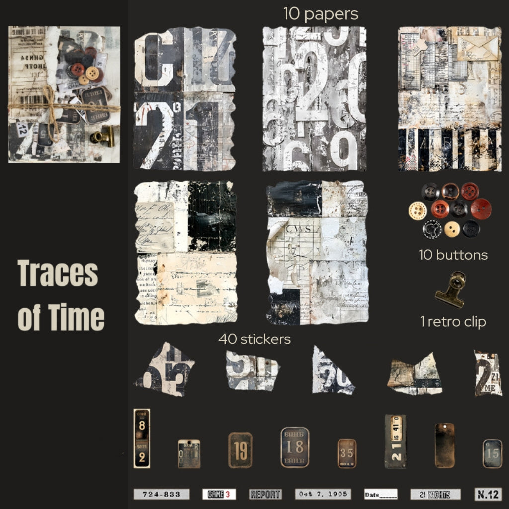 Vintage Junk Journal Supplies Bundle