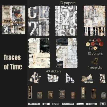 Vintage Junk Journal Supplies Bundle