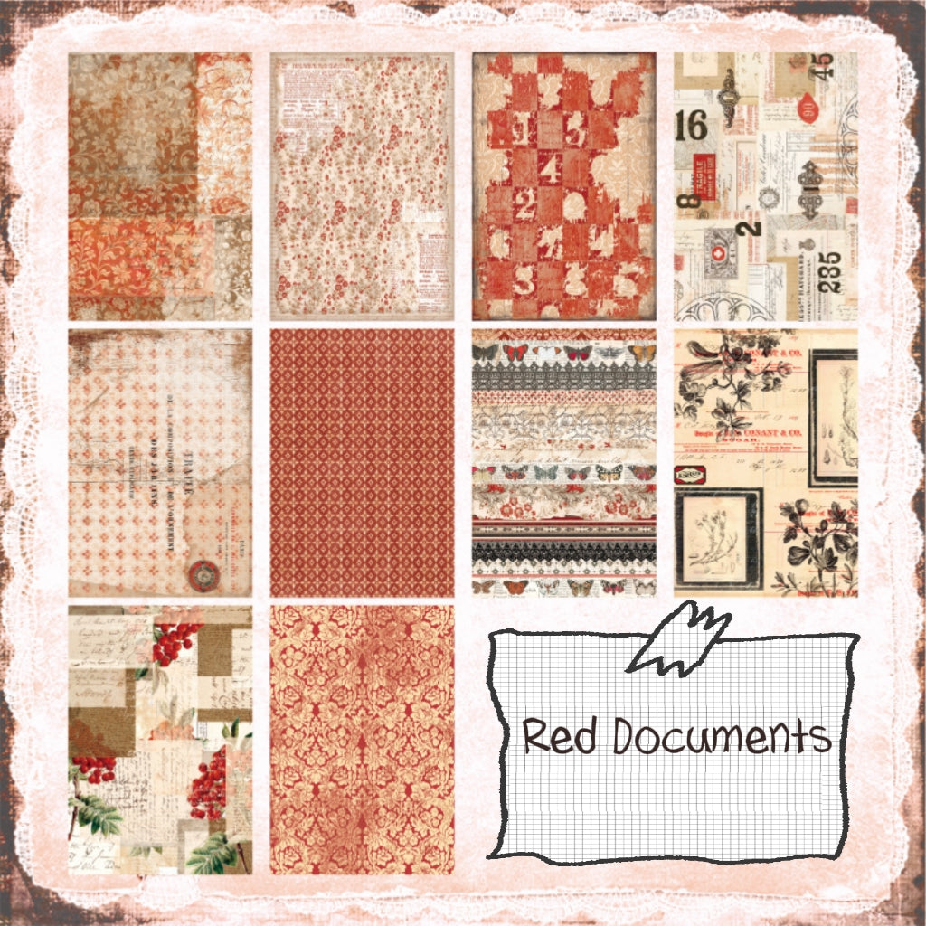 Past Dream Scrapbooking Paper