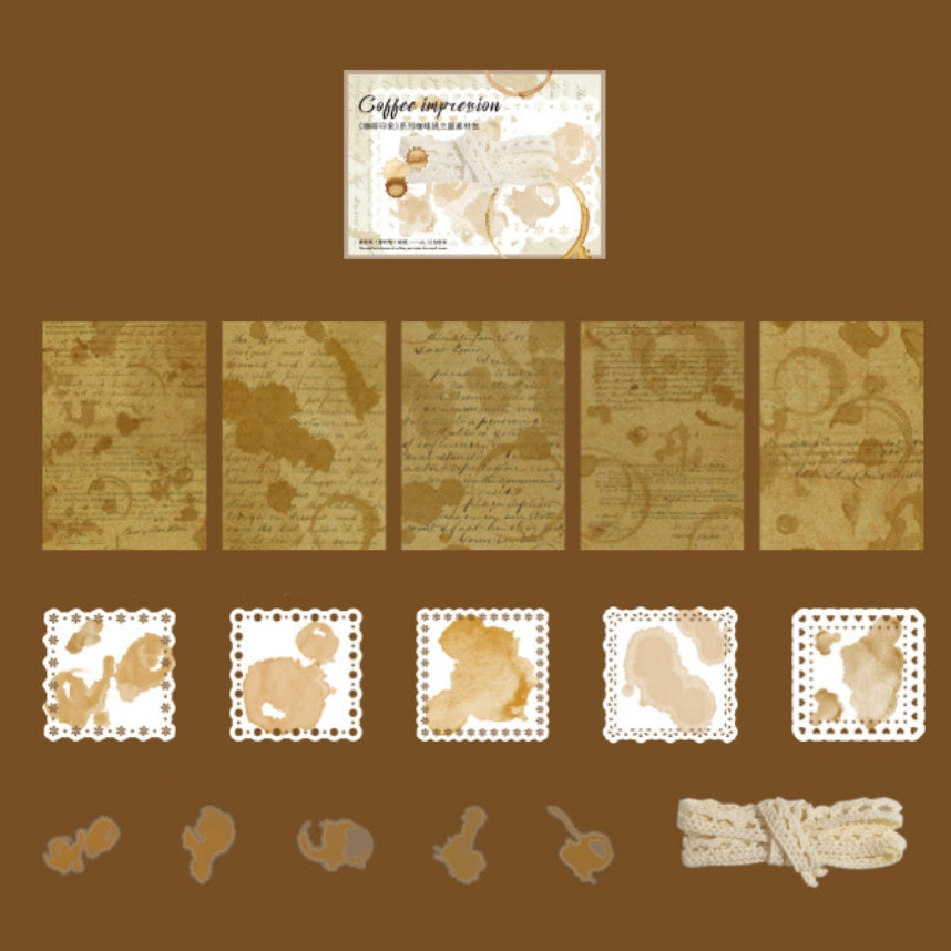 Coffee Impression Junk Journal Bundle