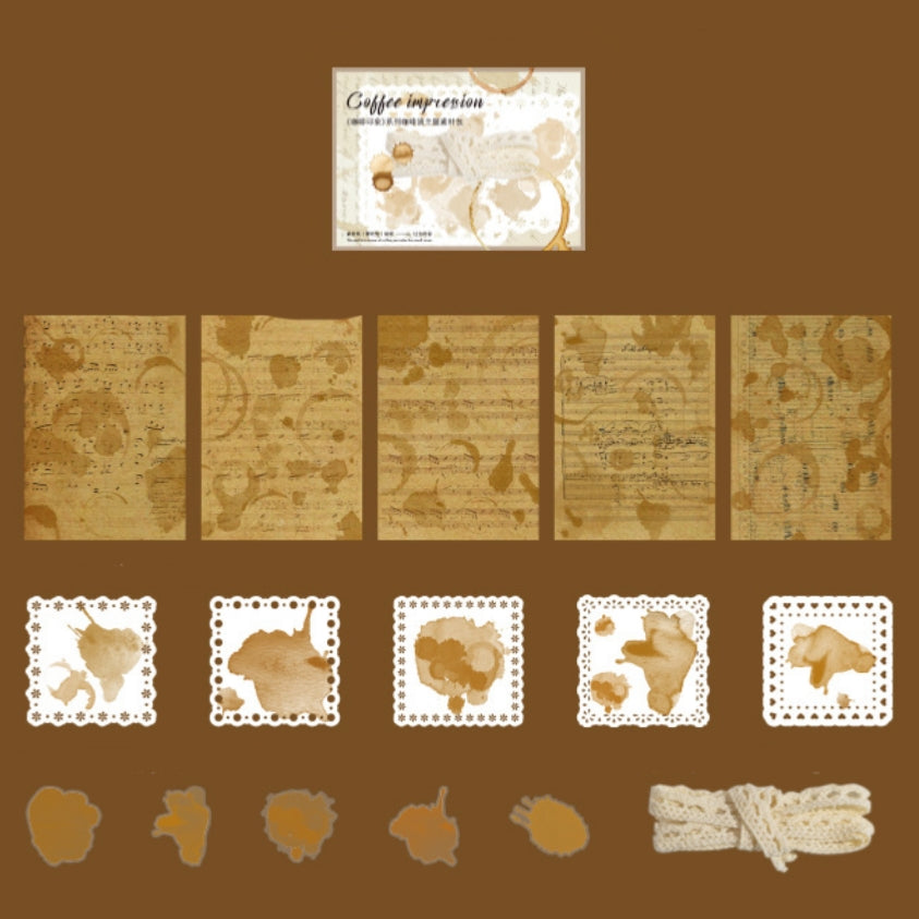 Coffee Impression Junk Journal Bundle