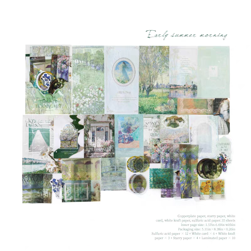 Century Ensemble Vintage Scrapbooking Paper