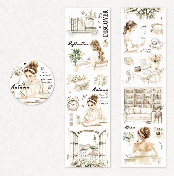 Nap Time Character Journaling Tape